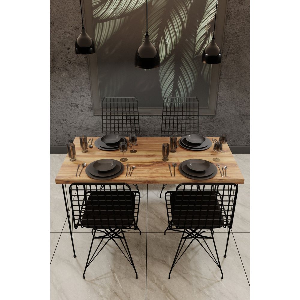 HANAH HOME set (sto i 4 stolice) nmsymk001 slika 2