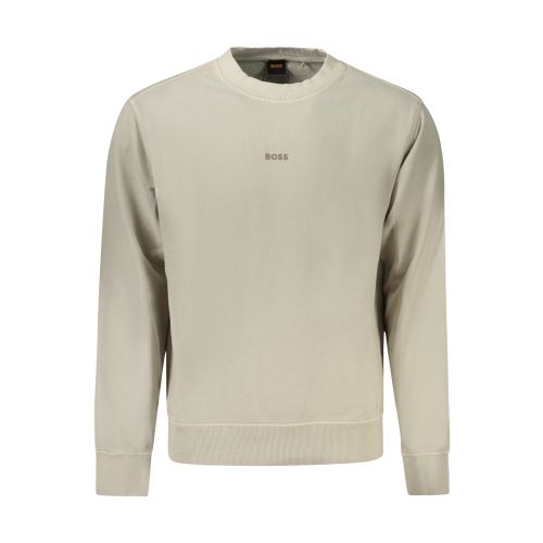 HUGO BOSS SWEATSHIRT WITHOUT ZIP MEN BEIGE slika 1