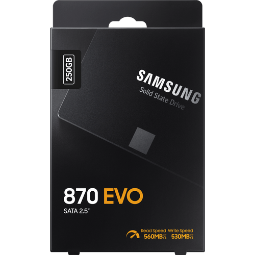Samsung SSD Disk 2.5", kapacitet 250GB, SATA III, 870 EVO - MZ-77E250B slika 2