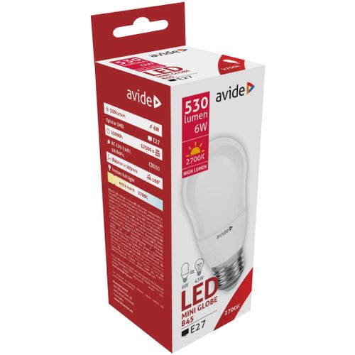 Avide žarulja LED B45 E27 6W slika 2