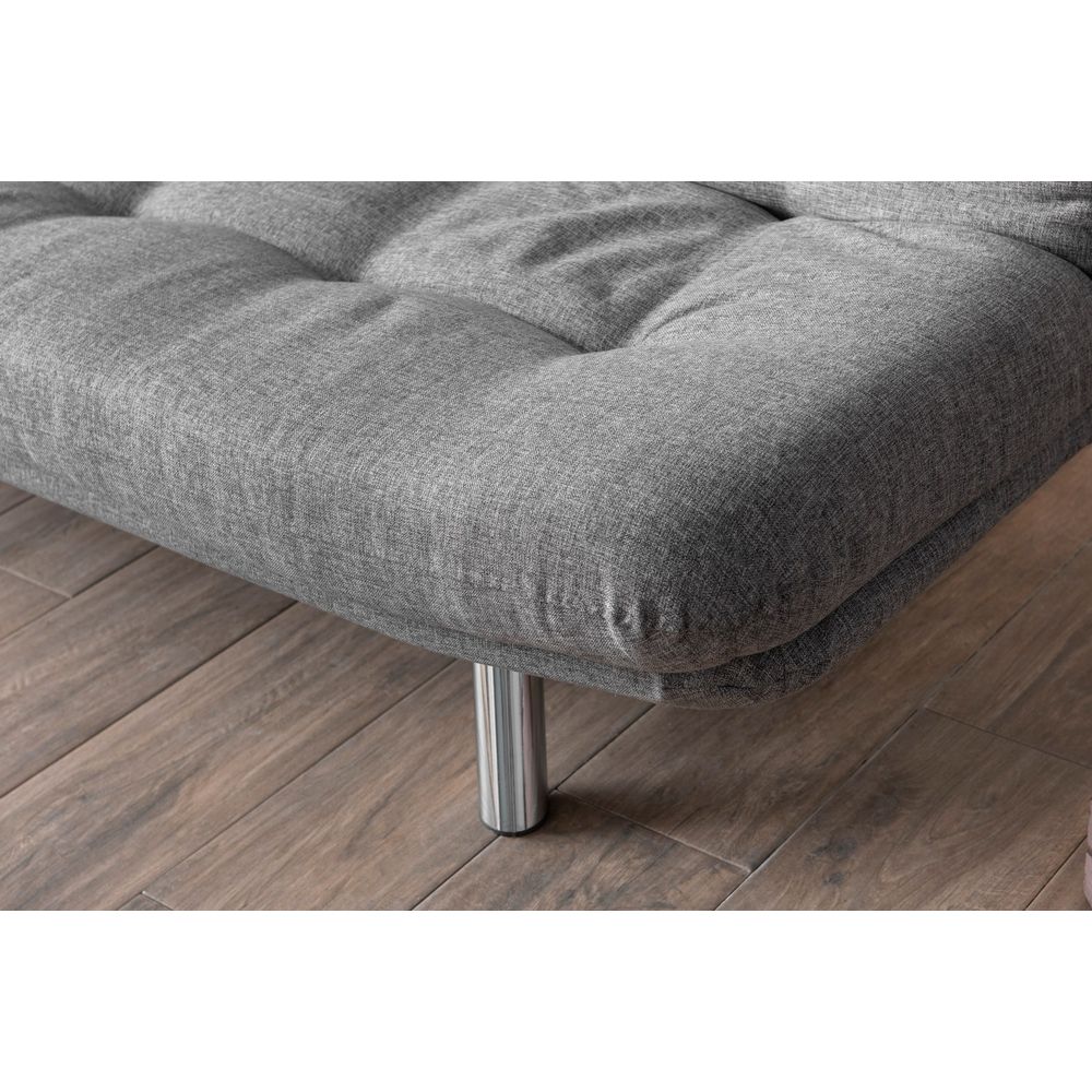 Misa Small Sofabed - Trosjed na razvlačenje u svijetlo sivoj boji slika 3