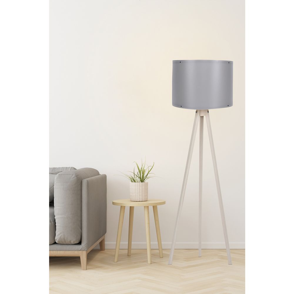 Stojeća lampa u krem sivoj boji - izložbeni artikl (oštećenja ambalaža) slika 2
