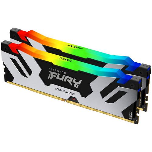 KINGSTON DIMM DDR5 32GB (2x16GB kit) 6800MT/s KF568C36RSAK2-32 FURY Renegade RGB XMP slika 1