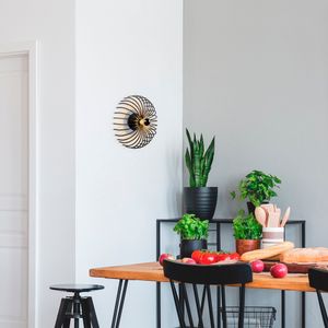 Zidna lampa Aspendos - N-645 u crnoj boji