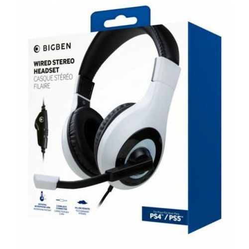Bigben Stereo Gaming slušalice PS5 bijele PS5HEADSETV1WHITE slika 3