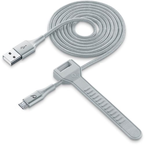 Cellularline kabel Cosmic Micro USB 120 cm srebrni slika 3