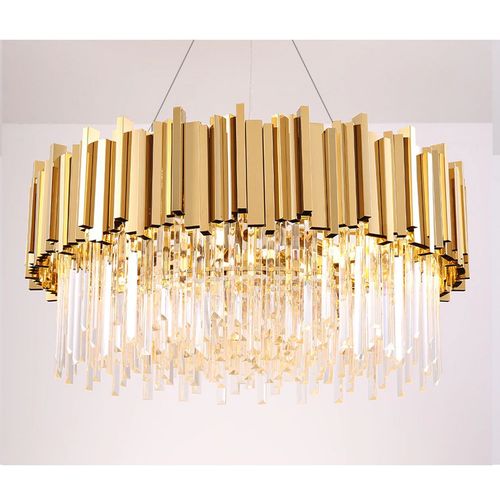 TOOLIGHT Kristalna stropna svjetiljka zlatna APP601-C slika 11