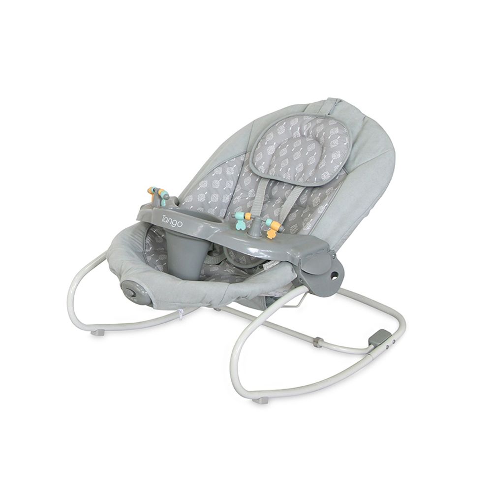 Lorelli Električna ljuljačka za bebe Tango 2U1, Grey Trees slika 3