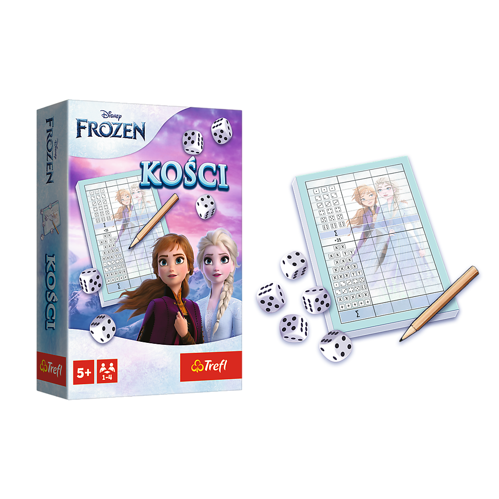 Trefl 02689 igra s kockicama ledena kraljica slika 3