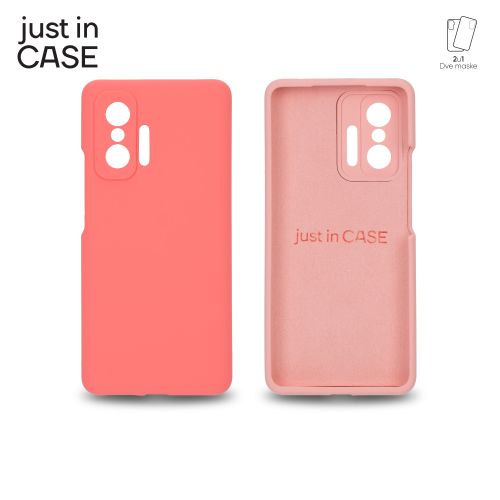 2u1 Extra case MIX PLUS paket PINK za Mi 11T/11T pro 128GB slika 3