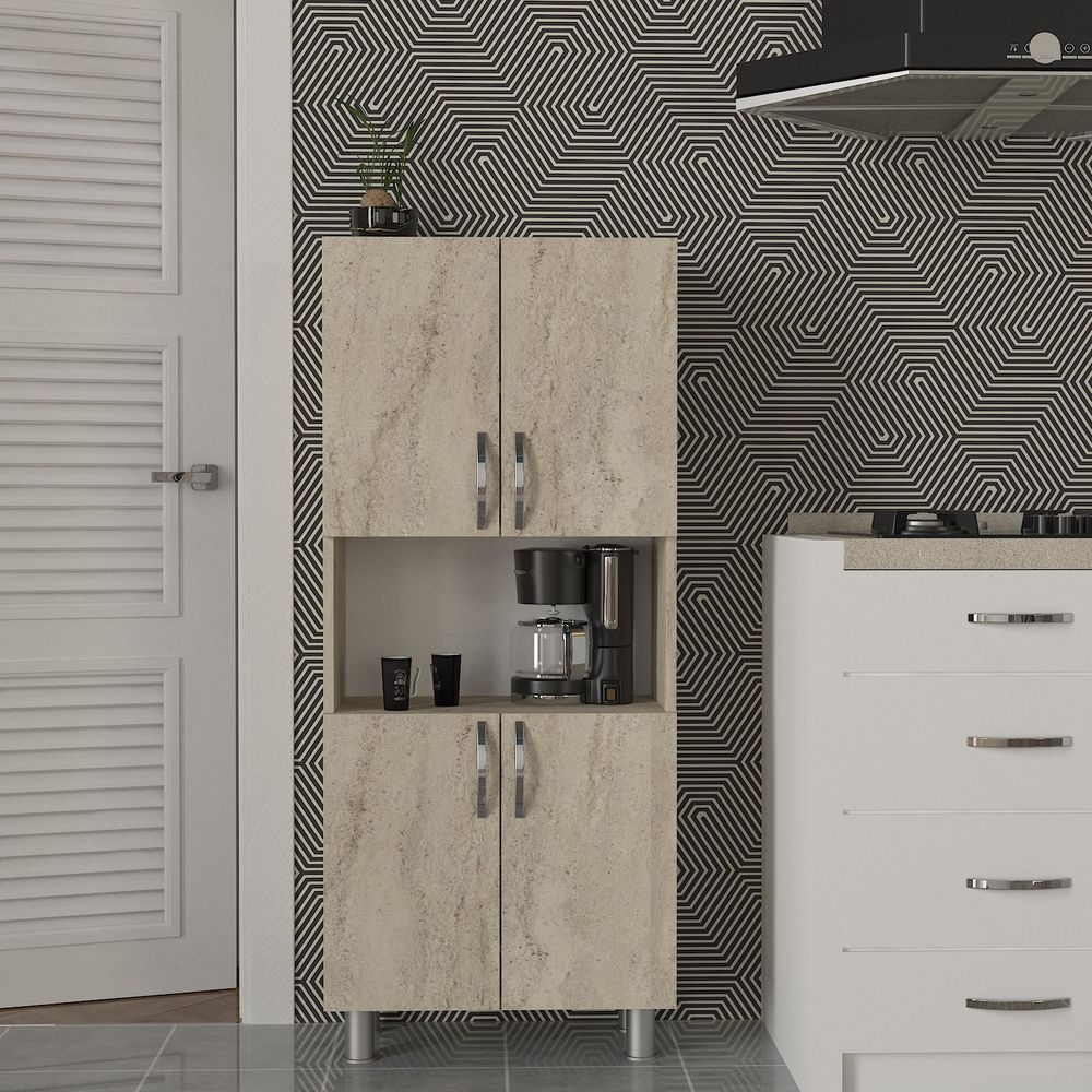 William Travertine Bathroom Cabinet slika 1