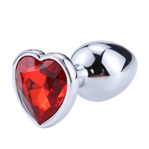 Afterdark Aluminium Heart Butt Plug S/M/L slika 13