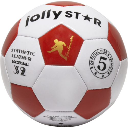 Fudbalska Lopta Jollystar Euro Crvena slika 1