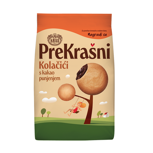 Kraš Prekrašni Kolačići Kakao 220g slika 1