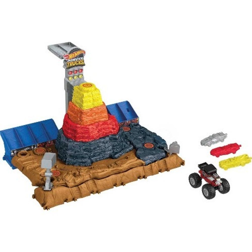 Hot Wheels Monster Truck Arena Smashers Ultimate Crush Yard slika 1