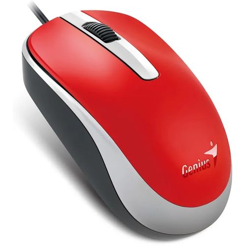 Genius Mouse DX-120 USB, crveni žičani miš slika 1