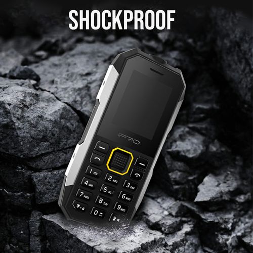 IPRO Shark II black Feature mobilni telefon 2G/GSM/DualSIM/IP67/2500mAh/32MB/Srpski slika 5