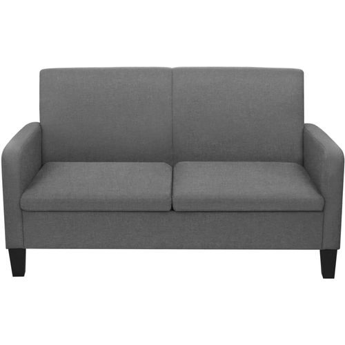 2-dijelni set sofa od tkanina tamnosivi slika 41