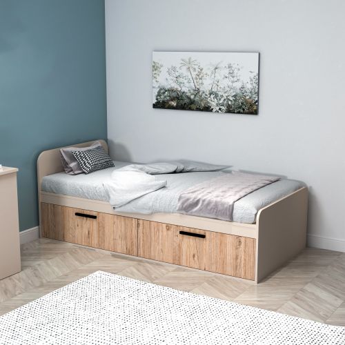 Newra - Komplet nameštaja za mladu sobu u bež boji, Atlantic Pine Beige slika 7