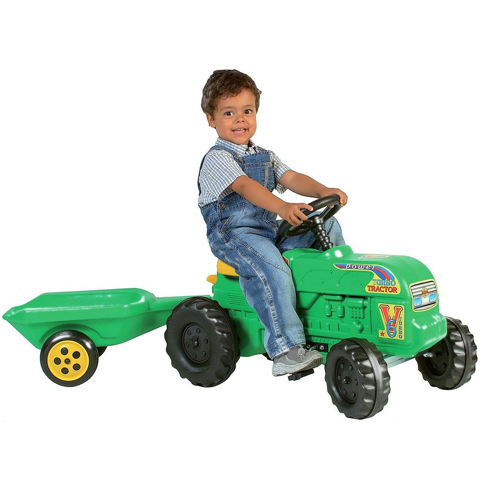 Traktor sa prikolicom na pedale slika 2