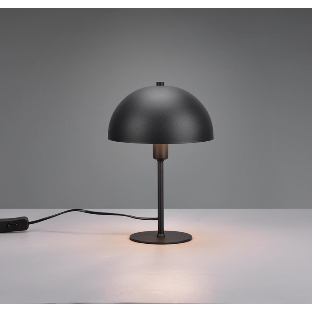 NOLA-1 STOLNA LAMPA CRNO MAT 1XE14 slika 2