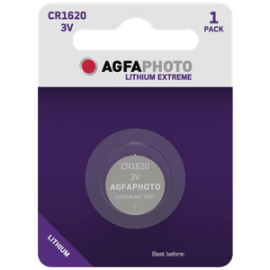 Agfa Baterija litijska CR1620, 3V dugmasta, blister pak. 1 kom. - APCR1620