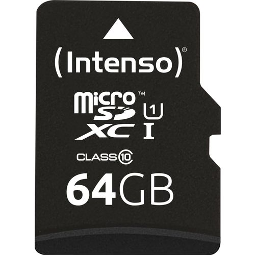 Intenso Premium microSDXC kartica 64 GB Class 10, UHS-I uklj. SD adapter slika 3