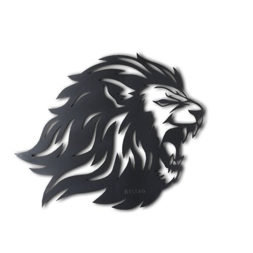 Wallity Metalna zidna dekoracija, Roar Lion slika 2