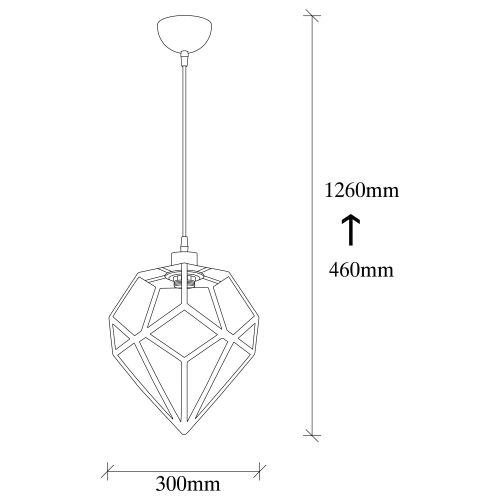 Opviq Luster, 527ABY1675 slika 5