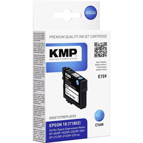 KMP tinta zamijenjen Epson T1802, 18 kompatibilan  cijan E159 1622,4803 slika 1