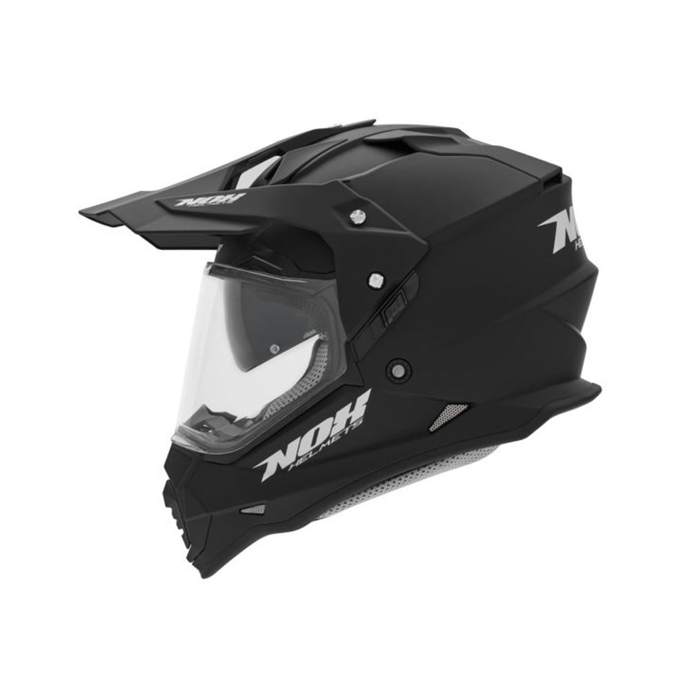 Zatvorena - full face off road kaciga za motor vel.XXL NOX Trail 632A N312 - Mat crna slika 1