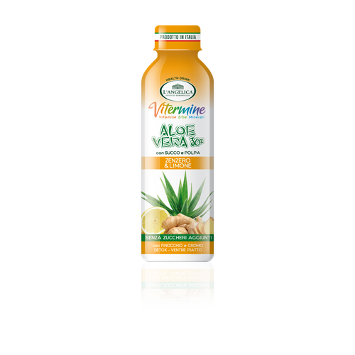 L'ANGELICA napitak aloe vera, đumbir i limun, 500ML slika 1