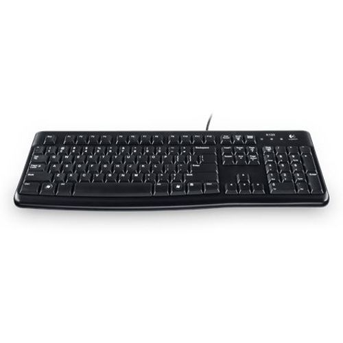 LOGITECH Žična tastatura K120 US (Crna) - 920-002509 slika 2