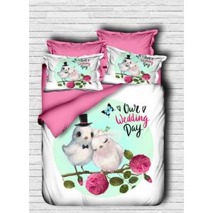 173 White
Pink
Green
 Double Duvet Cover Set