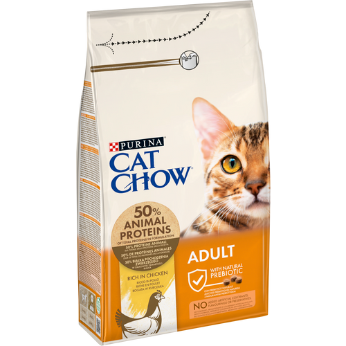 Cat Chow Adult, s piletinom, 1.5 kg slika 1