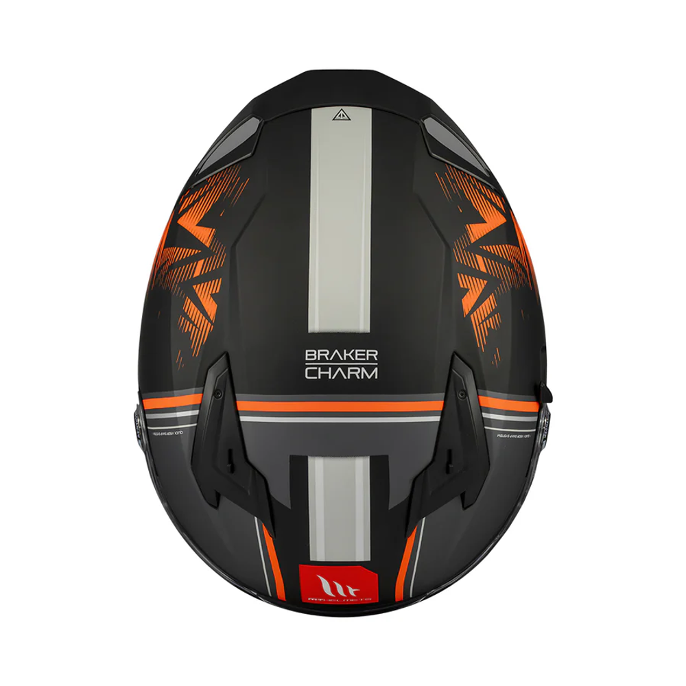 MT Helmets vizir za moto kacigu Breaker SV Charm B4 matt slika 2