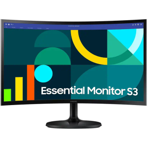 24" FHD Zakrivljeni Monitor S3VA, 1920x1080, 3000:1, 100Hz4ms, 250cd, VGA, HDMI, VESA, crna