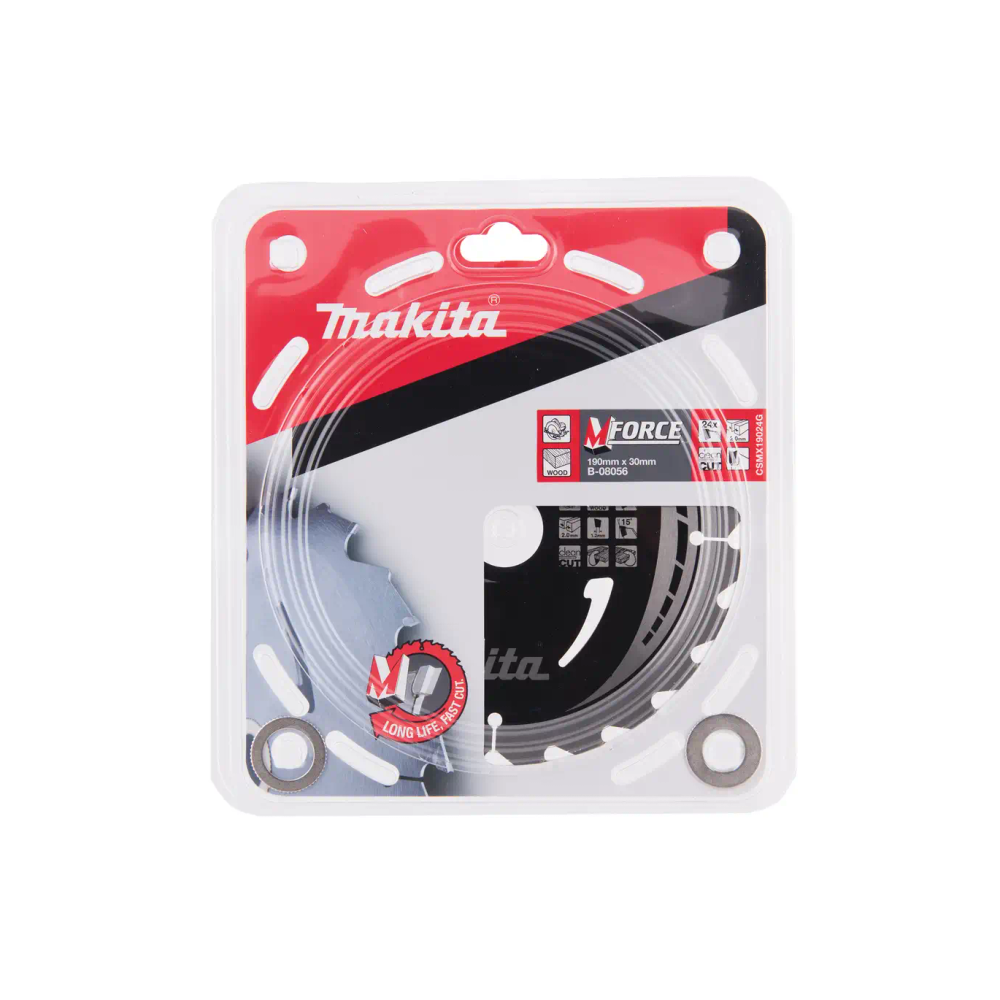 Makita - List / ploča za pilu M-Force 190x30 24Z (za drvo) B-32041 slika 2