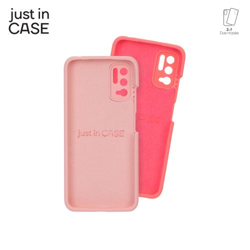 2u1 Extra case MIX PLUS paket PINK za Redmi Note 10 5G slika 1