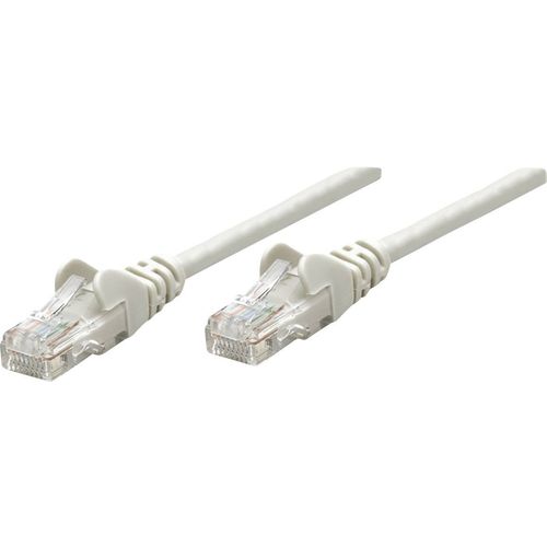 Intellinet 733304 RJ45 mrežni kabel, Patch kabel cat 6 S/FTP 20.00 m siva pozlaćeni kontakti 1 St. slika 2