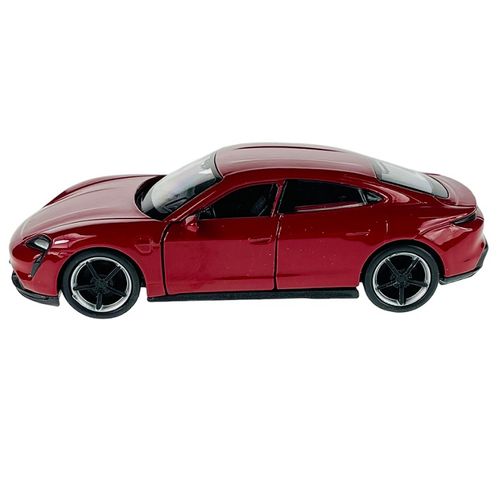 Porsche Taycan Turbo S dark red 1:34 slika 4