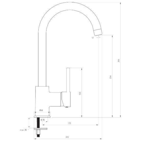 Deante Komplet (Sudoper + Slavina) Leda ZRDA 2113 slika 4