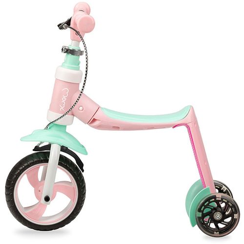 MoMi ELIOS balans bicikl &amp; romobil, pink slika 3
