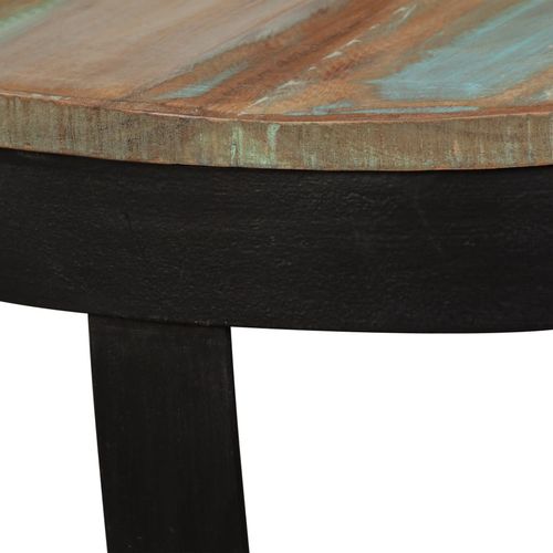 Bočni stolić od masivnog obnovljenog drva 60 x 40 cm slika 37