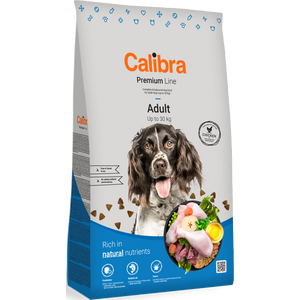 Calibra Dog Premium Line Adult Chicken, potpuna suha hrana za odrasle pse teške do 30 kg, 3 kg