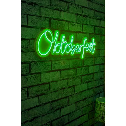 Wallity Ukrasna plastična LED rasvjeta, Oktoberfest - Green slika 1