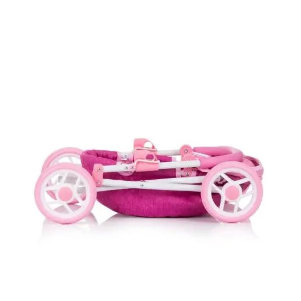 Chipolino Kolica za lutke Daisy Pink Linen Kzkdz02402Pp slika 3