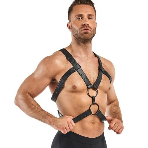 Rocco Bondage Harness - Black slika 2