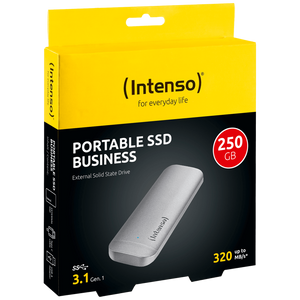 (Intenso) Eksterni SSD, kapacitet 250GB, USB 3.1 - SSD External 250GB/Business