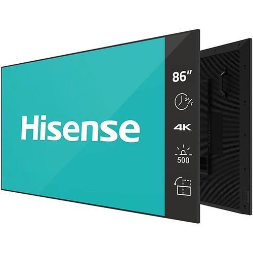 Hisense digital signage display 86DM66D 86" / 4K / 500 nits / 60 Hz / (24h / 7 dana) slika 1